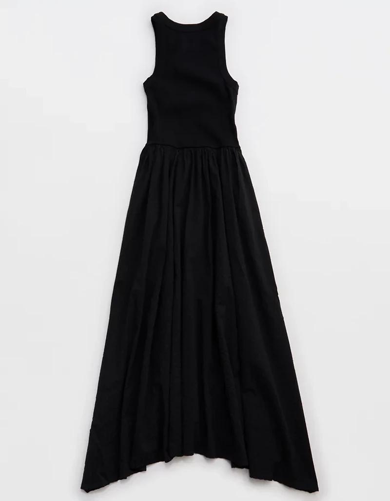 Aerie Ribbed At The Barre Dress