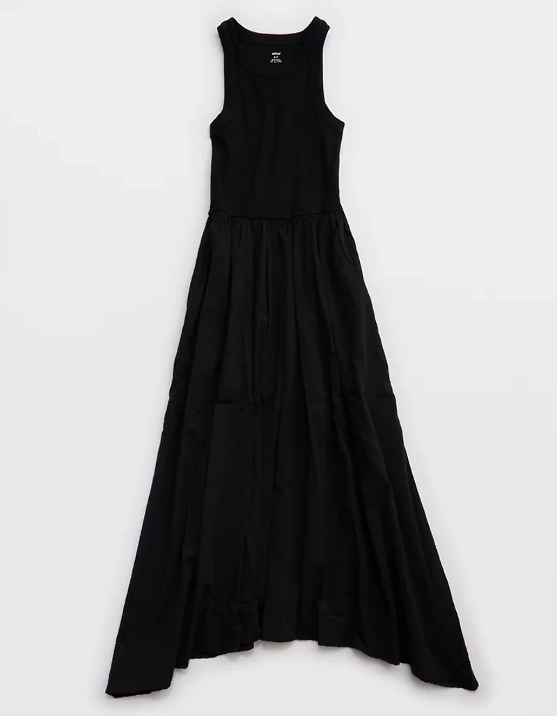 Aerie Ribbed At The Barre Dress