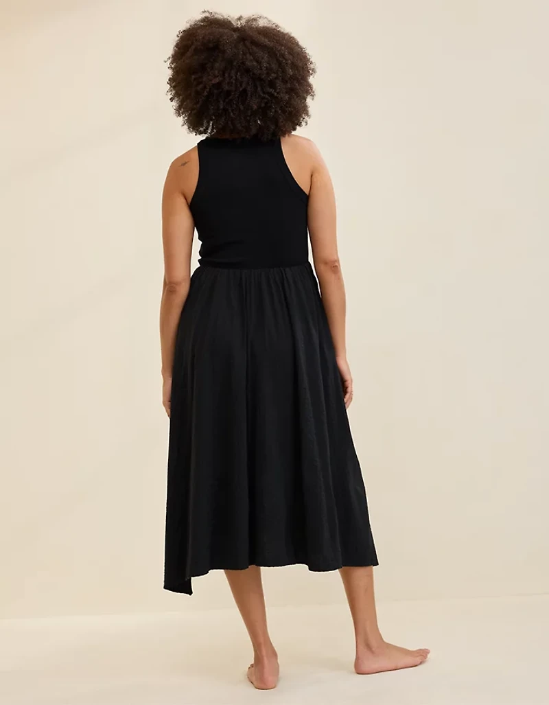 Aerie Ribbed At The Barre Dress