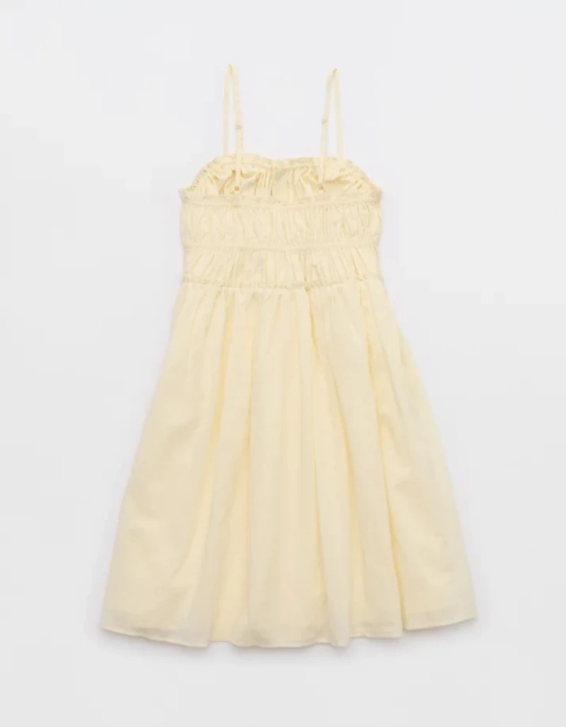 Aerie Tie Front Mini Dress