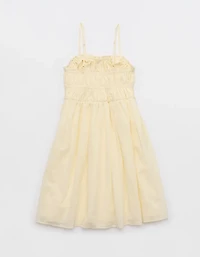 Aerie Tie Front Mini Dress