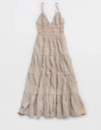 Aerie Lace Mix Midaxi Dress