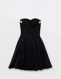 Aerie Strapless At The Barre Mini Dress