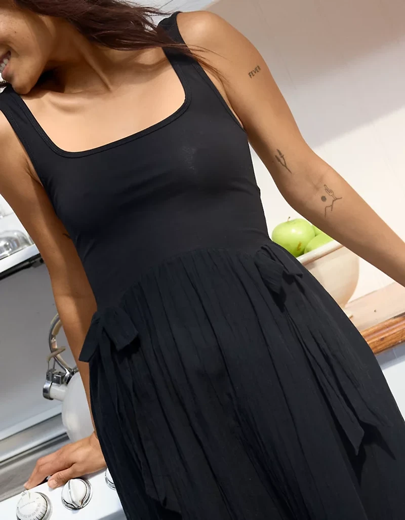 Aerie At The Barre Bow Dress