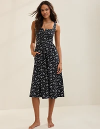 Aerie Corset Midi Dress
