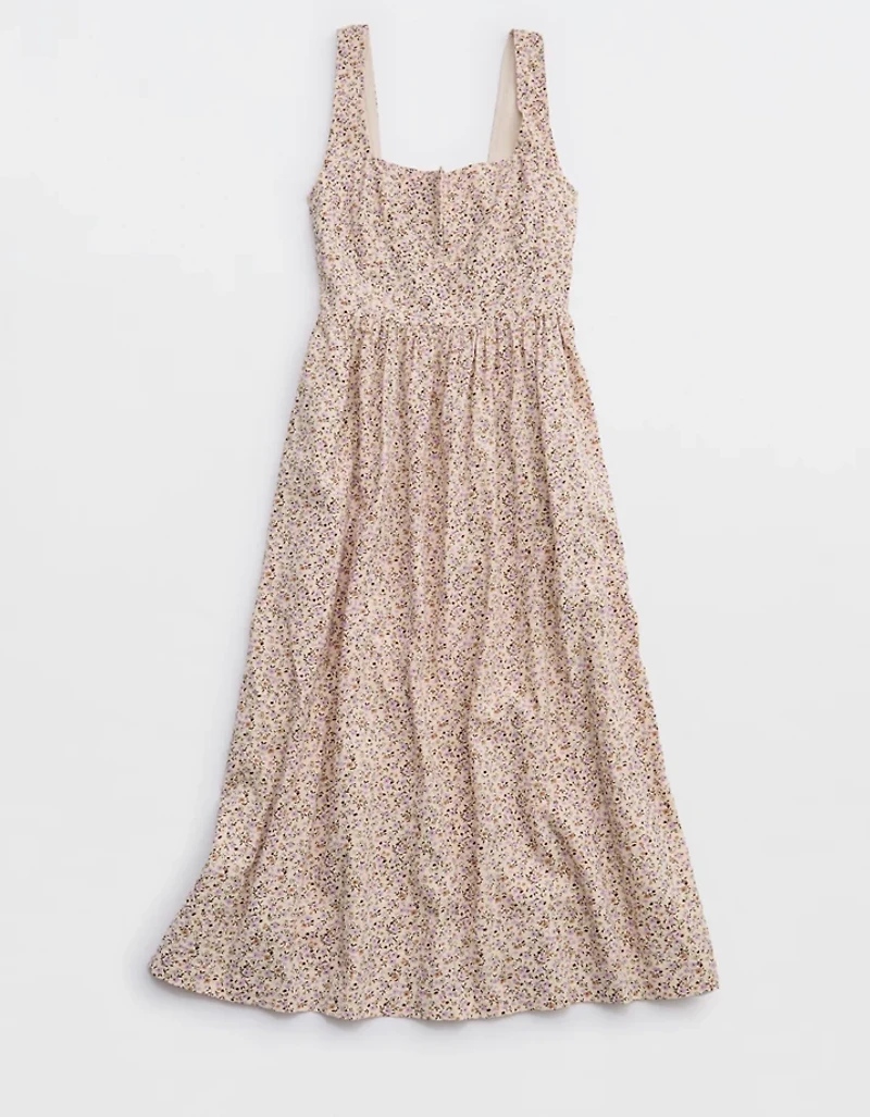 Aerie Corset Midi Dress