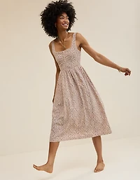 Aerie Corset Midi Dress