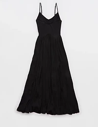 Aerie Satin At The Barre Dress