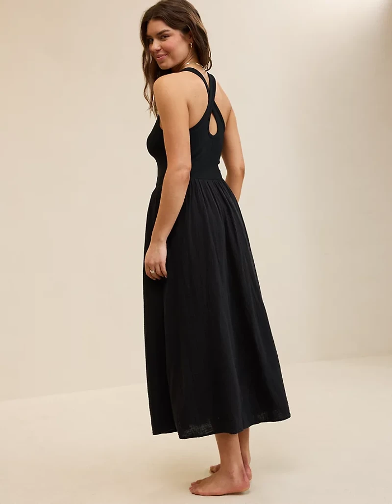 Aerie At The Barre Cross Back Dress