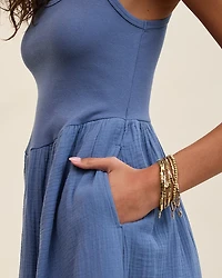 Aerie At The Barre Cross Back Dress