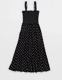 Aerie At The Barre Smocked Dress