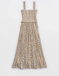 Aerie At The Barre Smocked Dress