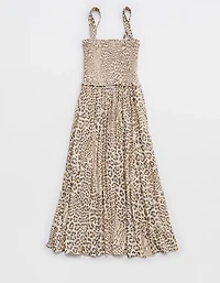 Aerie At The Barre Smocked Dress