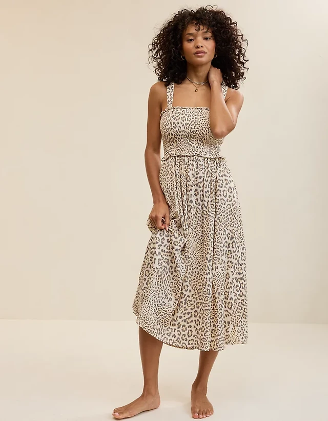 Aerie Embroidered Midaxi Dress at Hamilton Place in Chattanooga, TN