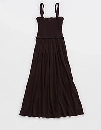 Aerie At The Barre Smocked Dress
