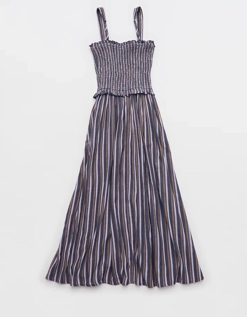 Aerie At The Barre Smocked Dress
