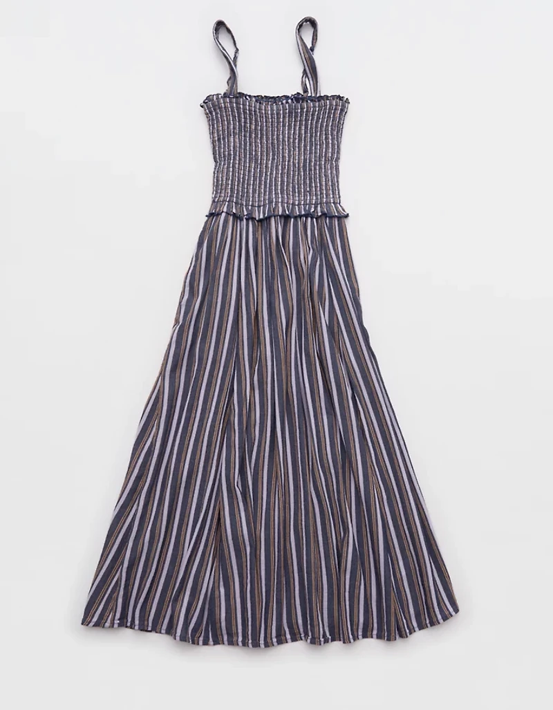 Aerie At The Barre Smocked Dress