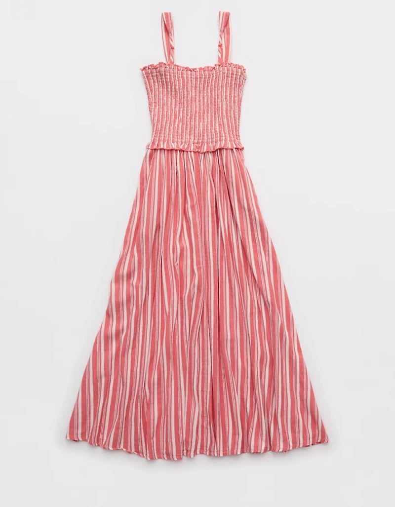 Aerie At The Barre Smocked Dress