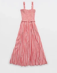 Aerie At The Barre Smocked Dress