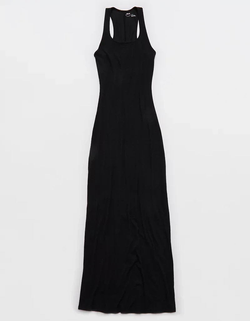 Aerie Real Soft Stretch Bodycon Maxi Dress