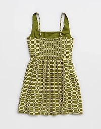 Aerie Linen Blend Mini Dress