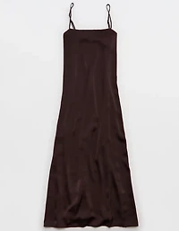 OVERSLEPT by Aerie Liquid Satin Maxi Slip Dress