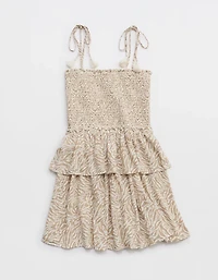 Aerie At The Barre Smocked Mini Dress