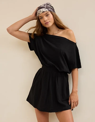 Aerie Off The Shoulder Mini Dress