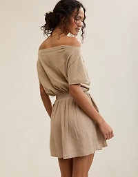 Aerie Off The Shoulder Mini Dress