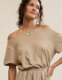 Aerie Off The Shoulder Mini Dress