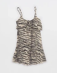 Aerie Festival Printed Mini Dress