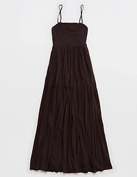 Aerie On-The-Down-Low Back Dress