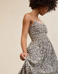 Aerie Button Front Maxi Dress
