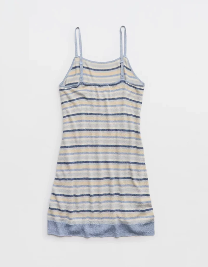 Aerie Lurex Sweater Dress