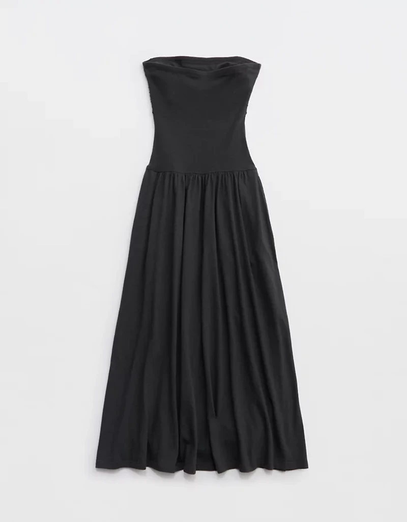 Aerie Happiest Tube Midi Dress