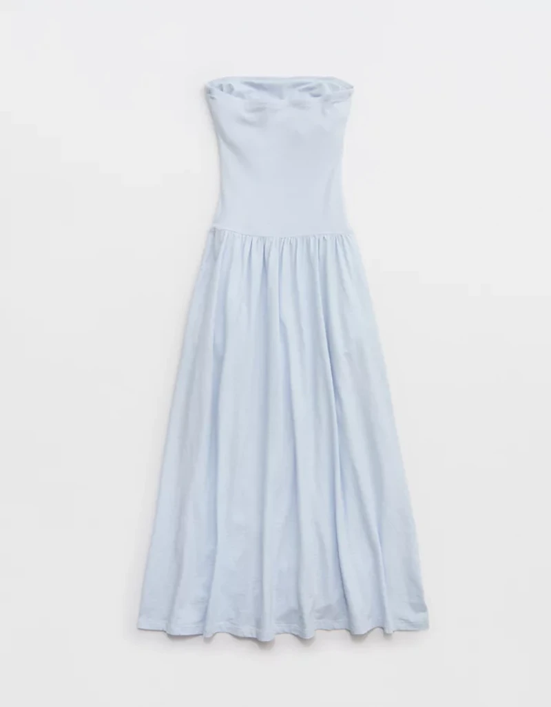 Aerie Happiest Tube Midi Dress