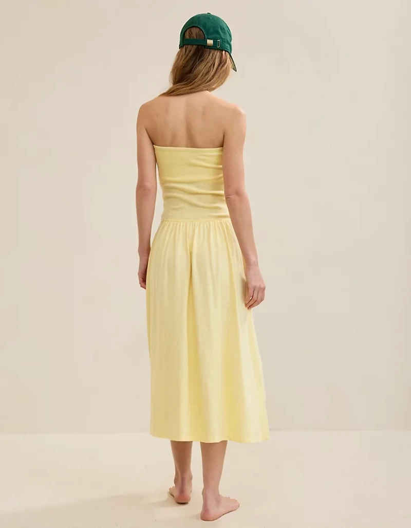 Aerie Happiest Tube Midi Dress