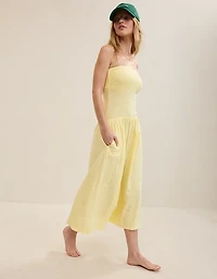 Aerie Happiest Tube Midi Dress