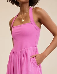 Aerie At The Barre Halter Dress