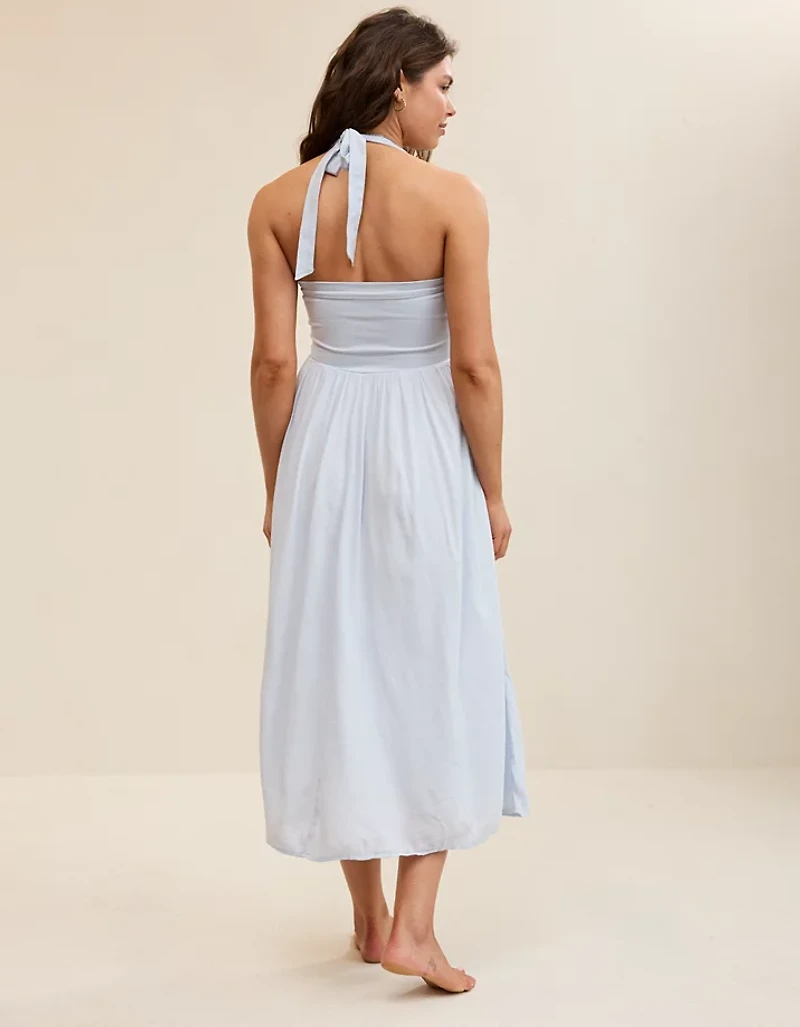 Aerie At The Barre Halter Dress