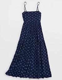 Aerie On-The-Down-Low Back Dress