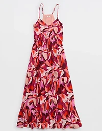 Aerie Printed Maxi Dress