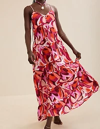 Aerie Printed Maxi Dress