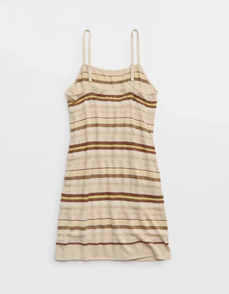 Aerie Lurex Sweater Dress