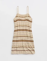 Aerie Lurex Sweater Dress