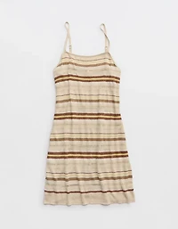 Aerie Lurex Sweater Dress