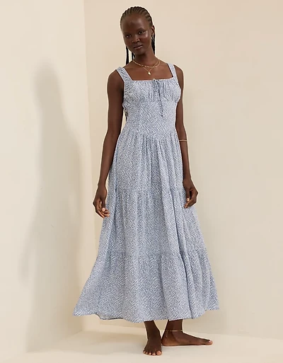 Aerie Corset Maxi Dress