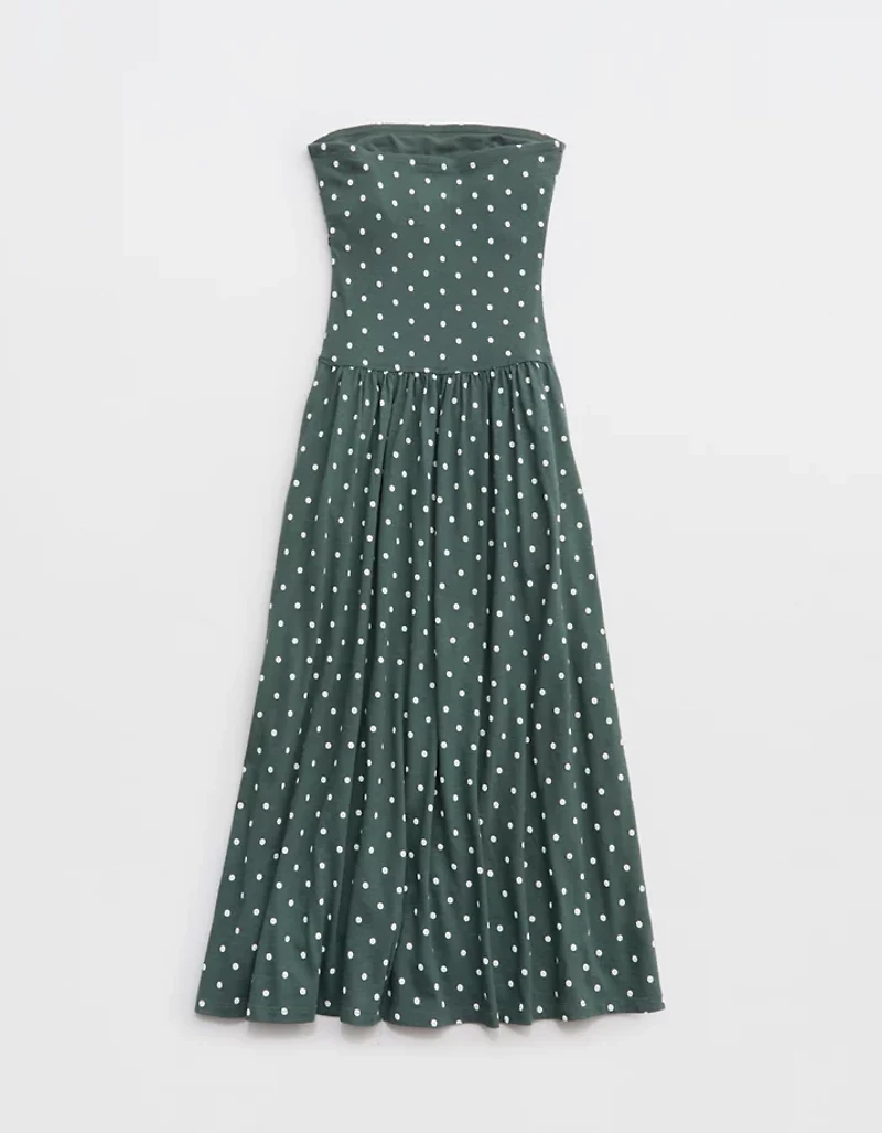 Aerie Happiest Tube Midi Dress