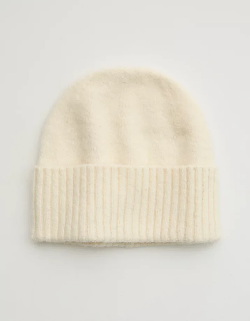 Aerie x Emily + Meritt Fuzzy Knit Beanie