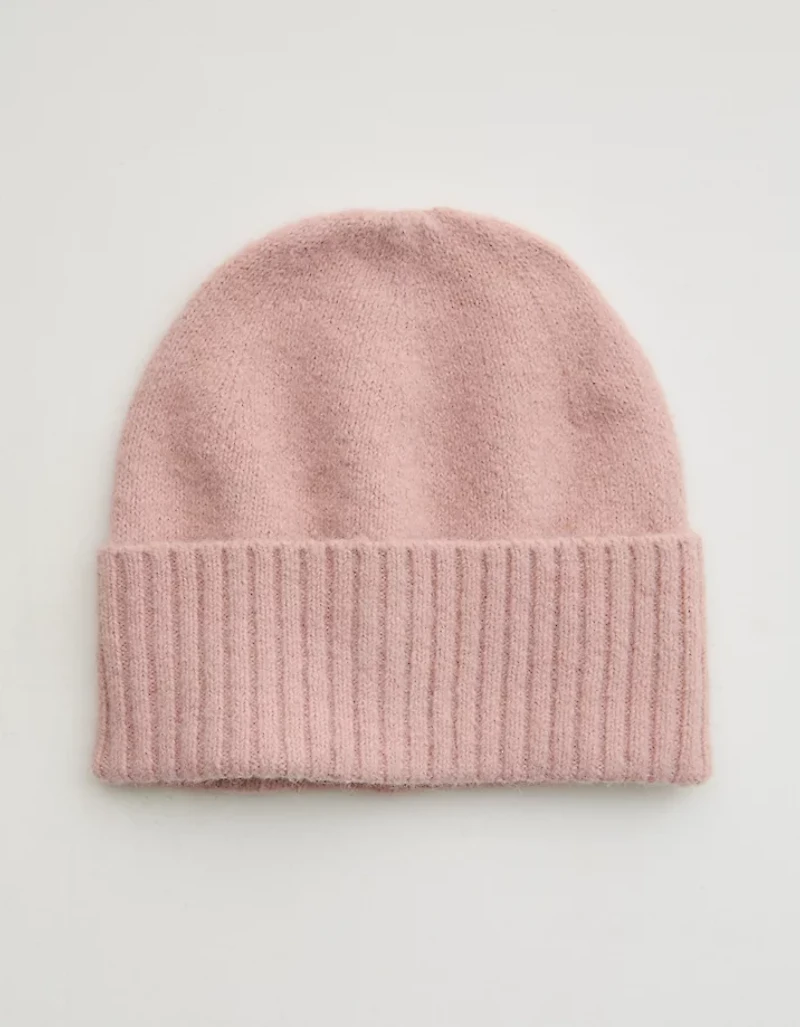 Aerie x Emily + Meritt Fuzzy Knit Beanie